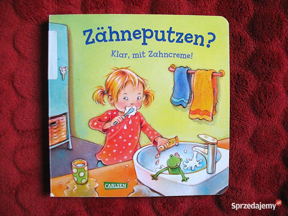 Zhneputzen Klar mit Zahncreme Anna Taube książka Siedlce