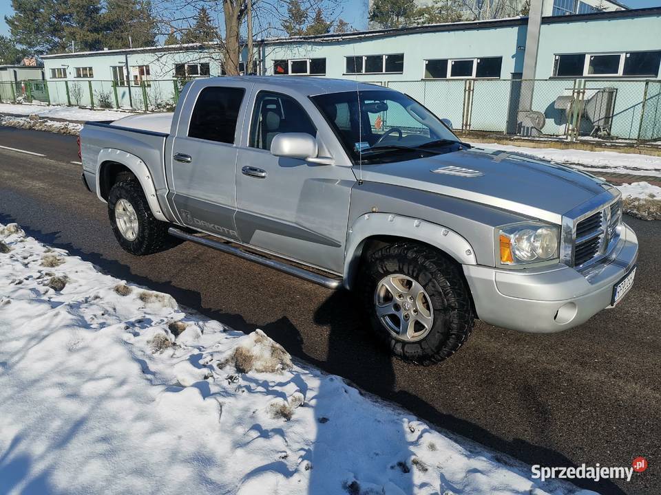 Dodge Dakota 4x4 47v6magnumgaz 260160 skóra automatyczna Przemyśl