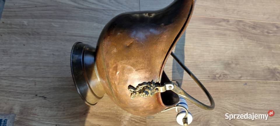 Miedziane naczynie garnuszek dzbanuszek Namysłów