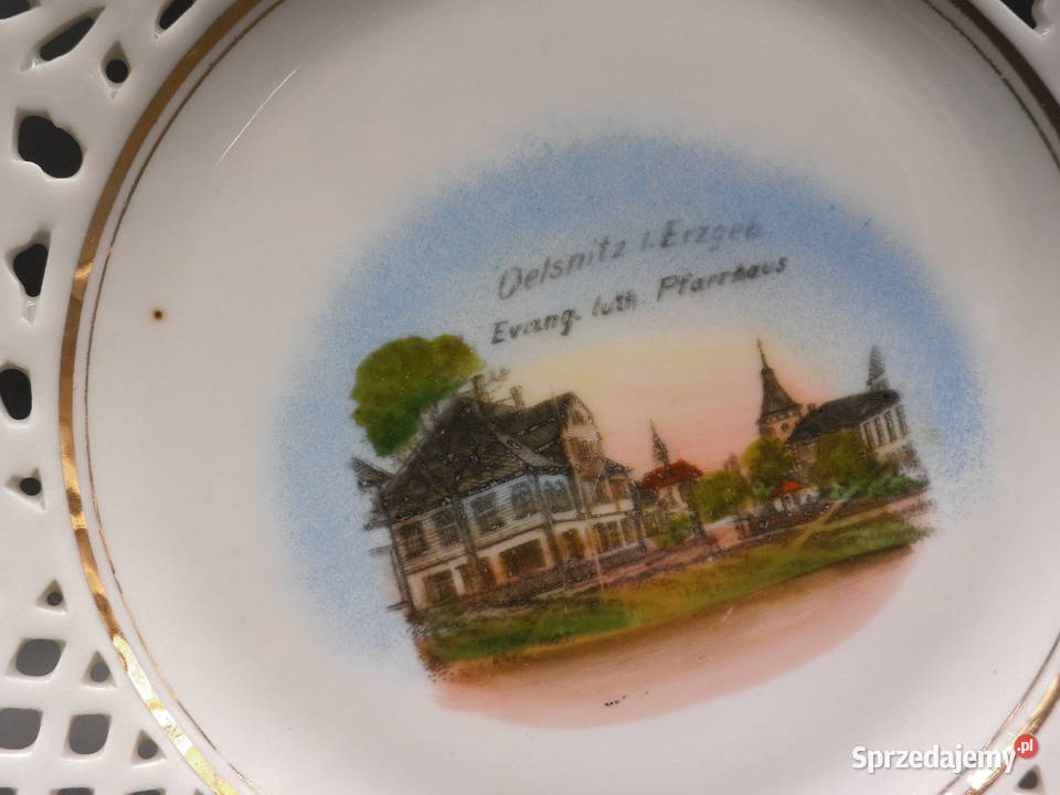 Porcelanowy talerz kolekcjonerski Carl Schumann sprzedam