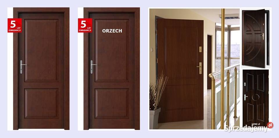 Drzwi zewnętrzne antywłamaniowe drewniane i Mielec