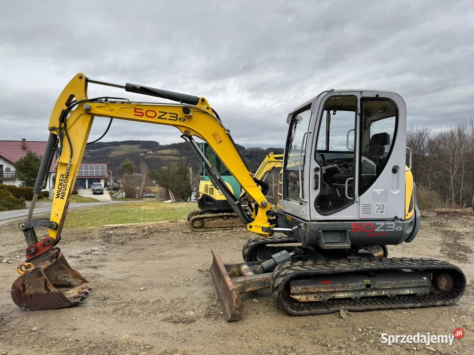 Minikoparka Wacker Neuson 50z3 VDS 5 6 ton 3 Ujanowice