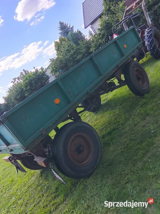 Przyczepa rolnicza d46 sztywna Brodnica