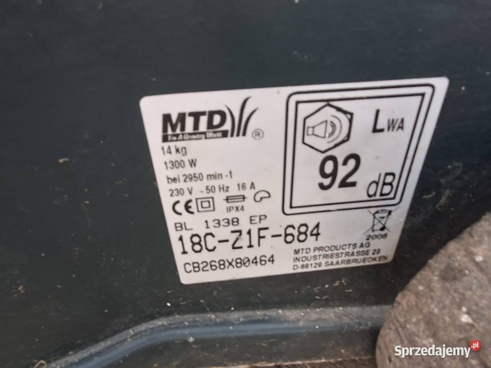 Sprzedam Kosiarki Kosiarki elektryczne Chojnice