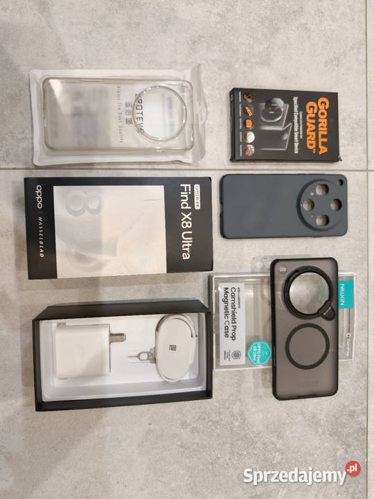 Oppo find x8 ultra 16GB1TB biały Pozostałe Bełchatów