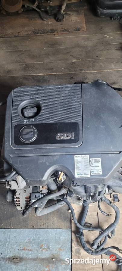 Silnik Seat vw 1 9 Sdi 64 ASY Komplet Jędrzejówka