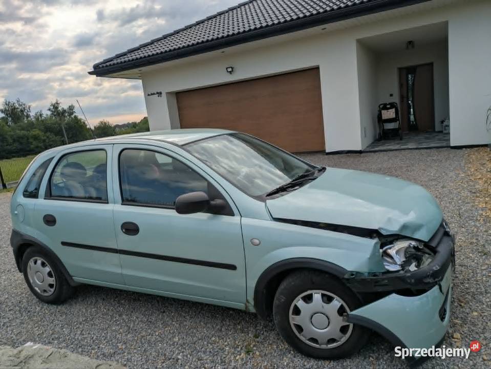 Opel Corsa C uszkodzony książka serwisowa do Bulowice