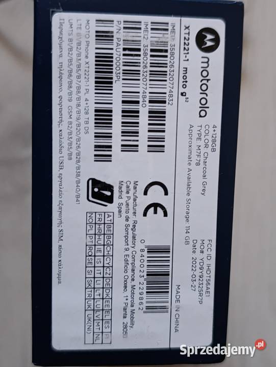 Motorola Moto g52 G52 Motorola Telefony komórkowe Poznań