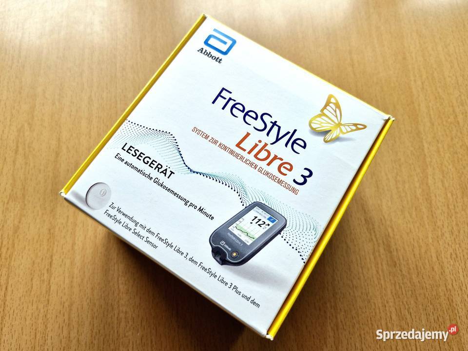 Czytnik FreeStyle Libre 3 Alarmy dźwiękowe Nowy łódzkie Piotrków Trybunalski