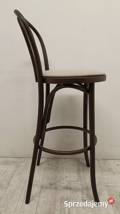 hoker krzesło barowe wysokie buk gięty Hokery