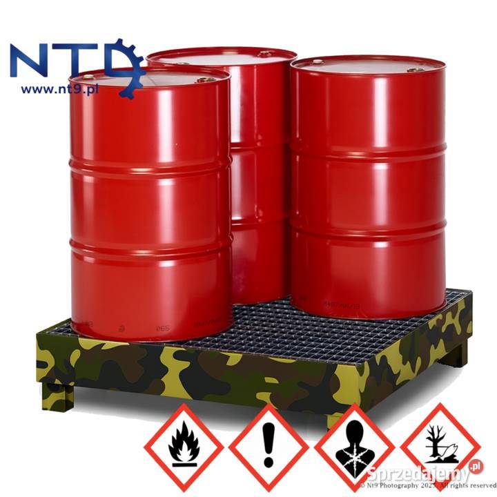 Wanna wychwytowa ociekowa czterech beczek 200l l Bielsko-Biała