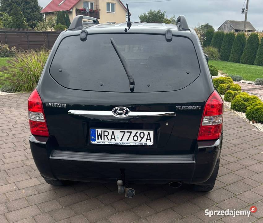 Hyundai Tucson 20 benzynagaz 2008 R Wierzbica-Kolonia sprzedam