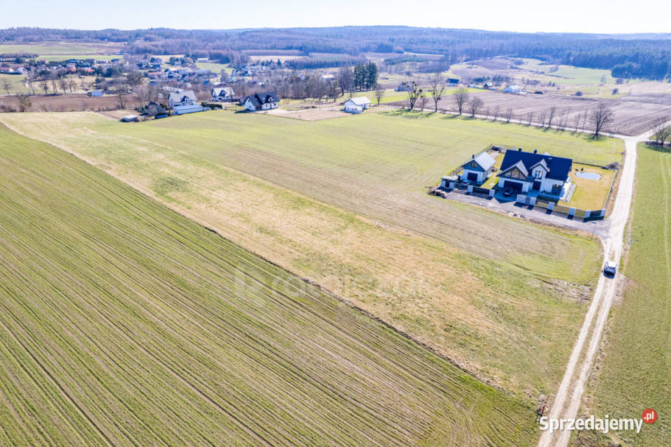 Sprzedaż gruntu 1592m2 Sopieszyno Topolowa pomorskie