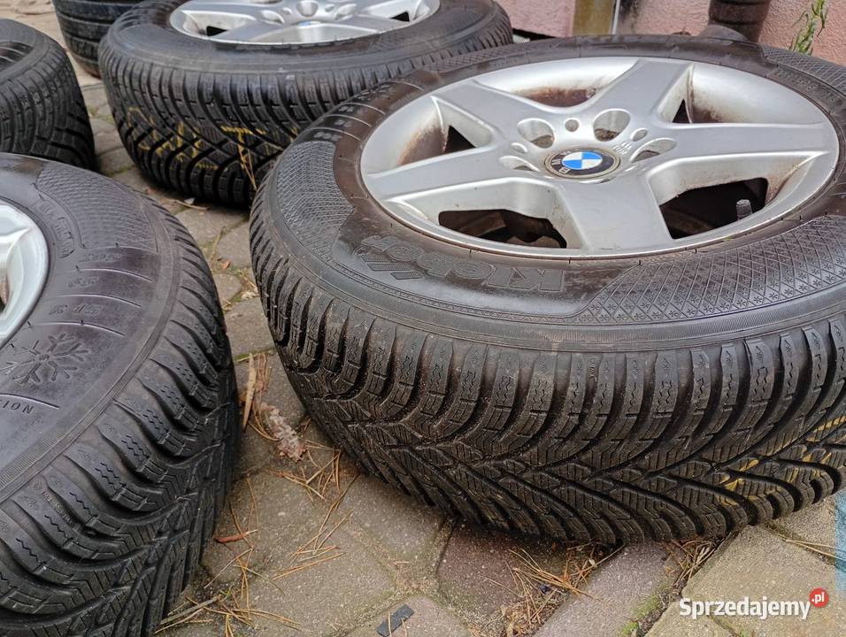 Alufelgi z oponami Zimowymi BMW 5X120 Piaseczno