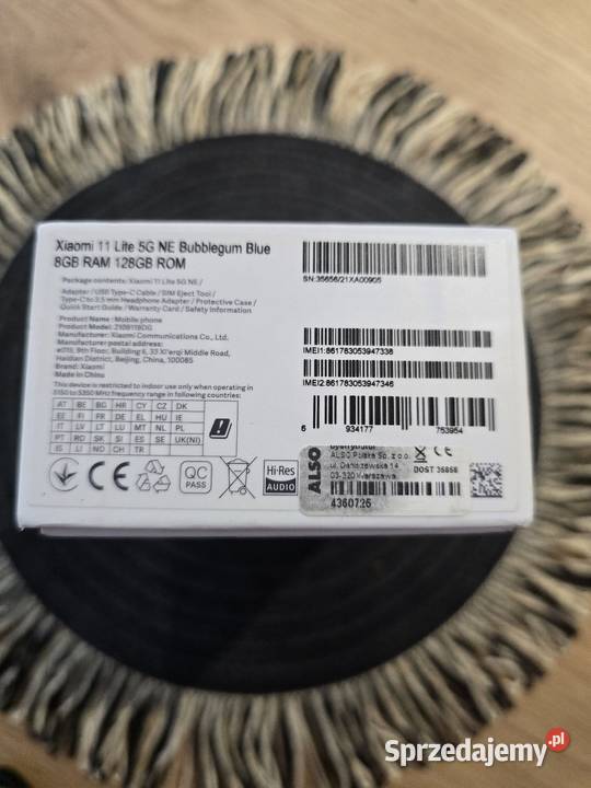 Xiaomi 11 Lite 5 G Rejowiec Fabryczny