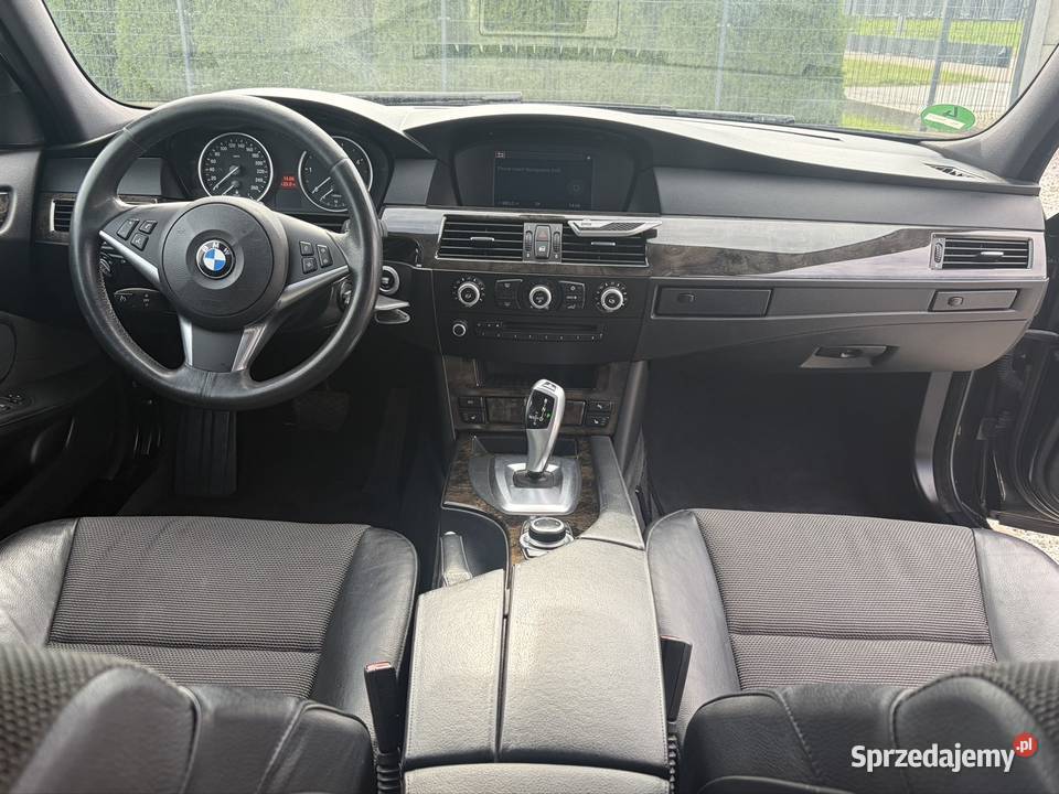 BMW E60 30d Automat 2009r kurtyny powietrzne Seria 5 Konin