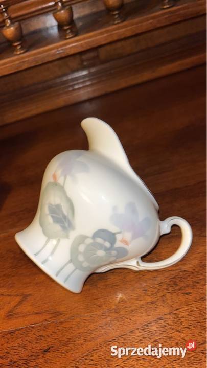 Mlecznik KPM Przebiśniegi dekor Wiinblada Gdańsk