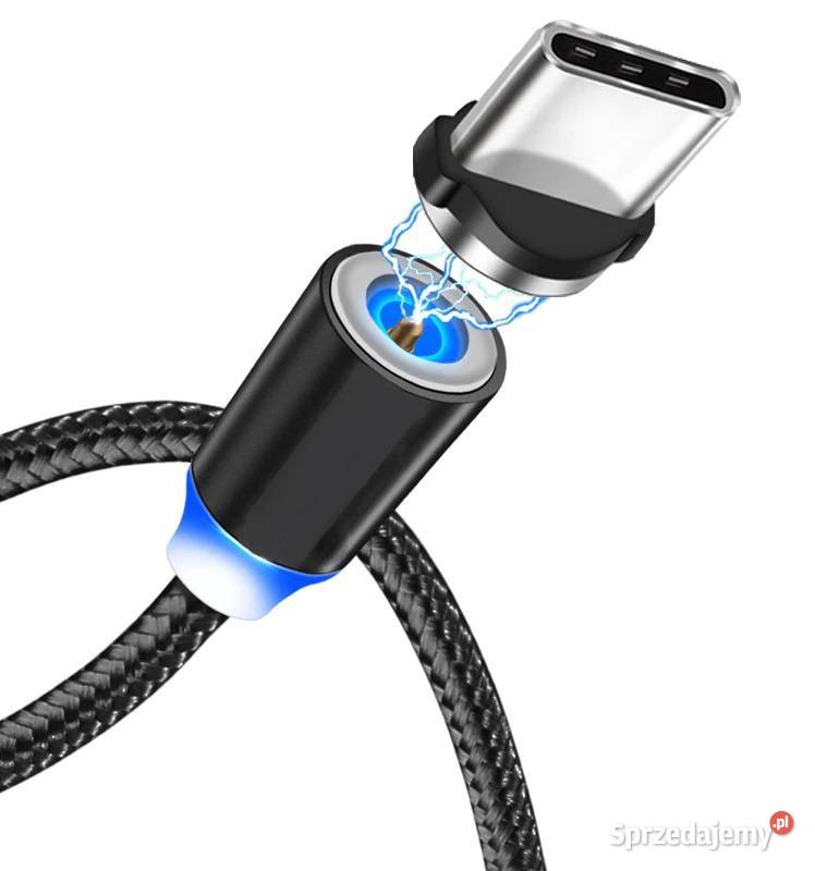 Kabel Przewód USB typ C Micro iPhone Magnetyczny Sieradz