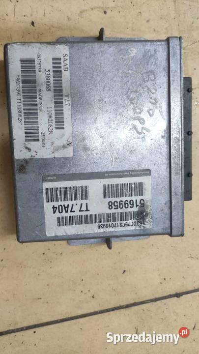 SAAB ECU komputer T77A04 5169958 komputery Układ elektryczny