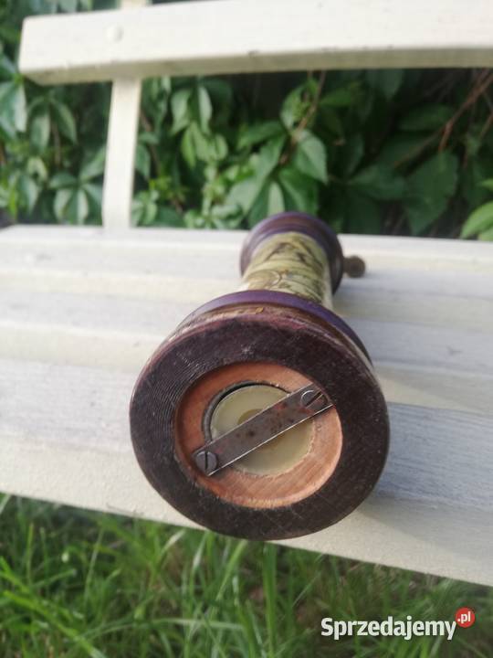 młynek drewniany pokrętło metalowe Koluszki