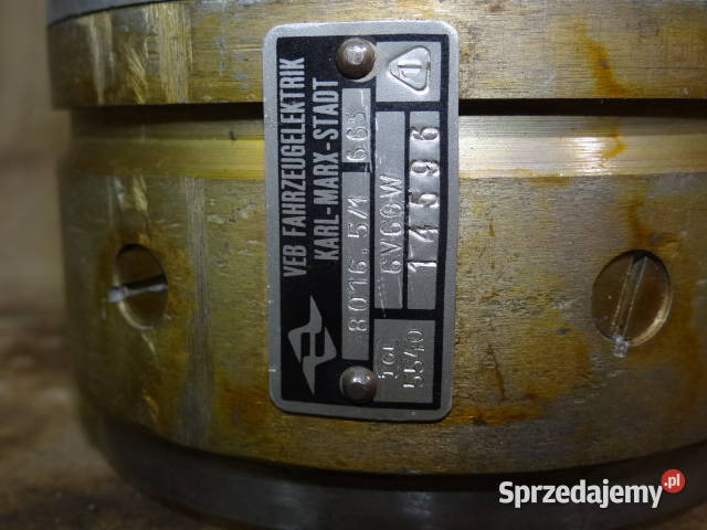 stojan prądnica na przyspieszacz 6v 60w MZ ES TS Stojany Żary