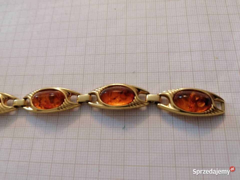 Bransoletka Bursztyn Vintage Americ Białystok
