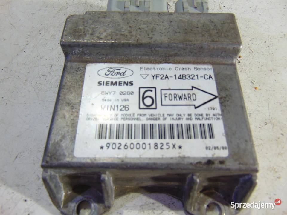 SENSOR AIR BAG AIRBAG FORD WINDSTAR YF2A14B321CA sprzedam