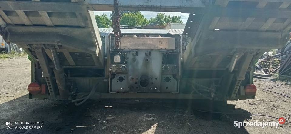 NAJAZD HYDRAULICZNY 15 ton zdemontowane z MAN Mojusz sprzedam