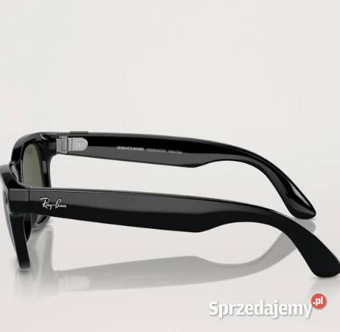 RayBan Meta Wayfarer Glasses Shiny Black Wrocław
