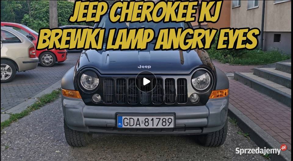 Brewki angry eyes jeep cherokee liberty kj Pruszcz Gdański sprzedam