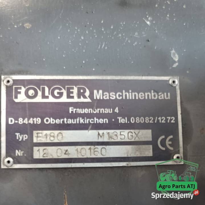 Przedni TUZ Folger Skrzynia WOM Kubota M 135 GX Ciechanowiec