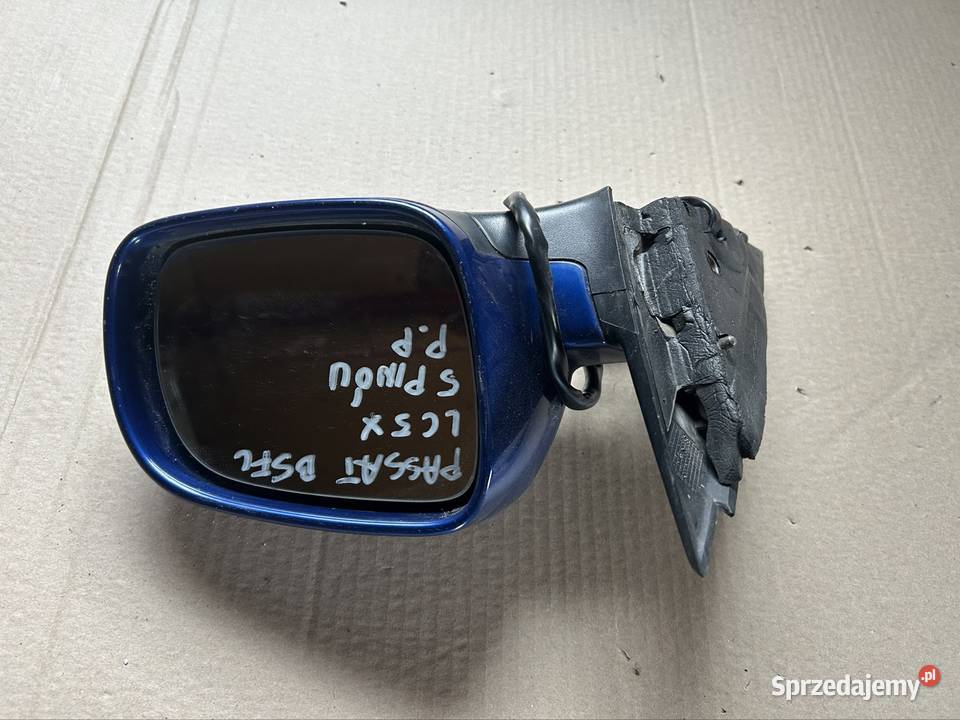 Lusterko pasażera Passat b5 b5fl niebieskie LC5X Karoseria Grudziądz