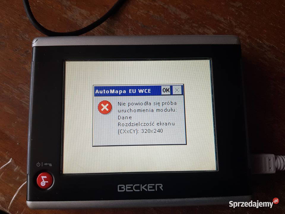 Nawigacja samochodowa BECKER BE 7926 uchwyt Milicz