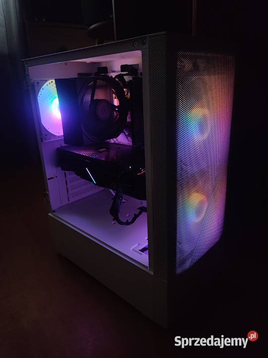 Komputer do gier RX5700XT Ryzen 5 RGB 16GB TANIE Taktowanie procesora 3.6