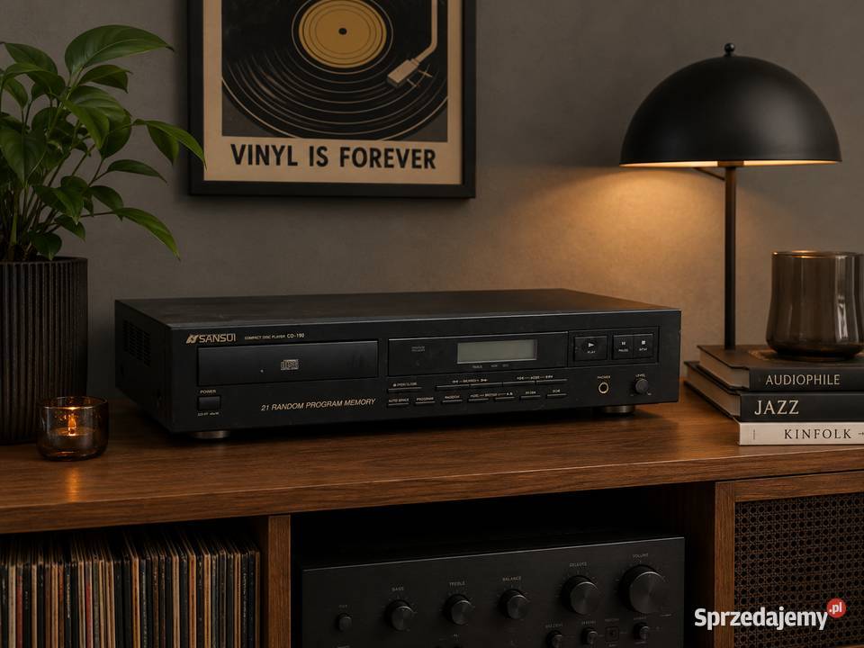 Odtwarzacz Płyt Sansui CD190 łódzkie Poddębice