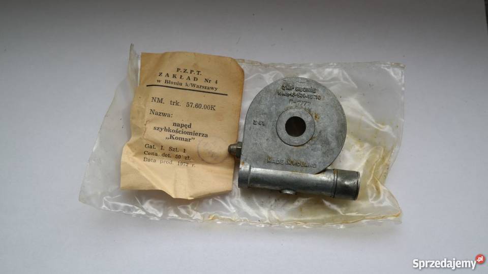 NOWY ŚLIMAK LICZNIKA KOMAR 232 SZTYWNIAK I TYP Elementy nadwozia Części motocyklowe lubelskie Zamość