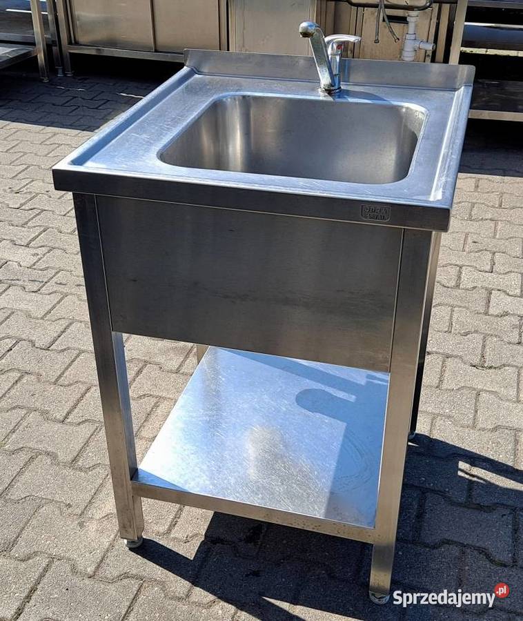 ZLEW 1 KOMOROWY Z PÓŁKĄ DORA METAL 606085 M908N Nowe Skalmierzyce sprzedam