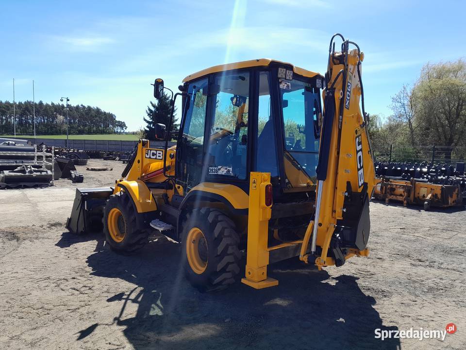 KOPARKOŁADOWARKA 3CX COMPACT 2016R 4CX CAT CASE Szybkozłącze Krotoszyn