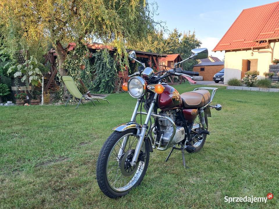 Suzuki tux 125 gn 125 czterosuwowy Powałki