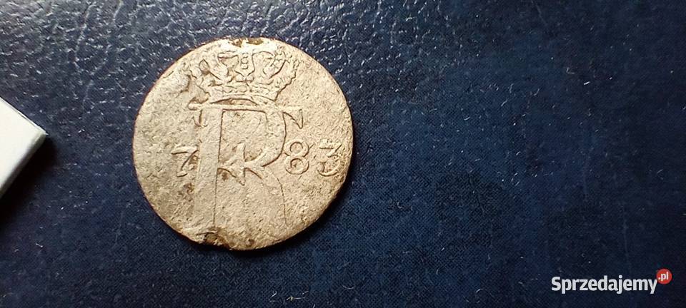 Stare monety 124 talara 1783 Niemcy srebro Lesko