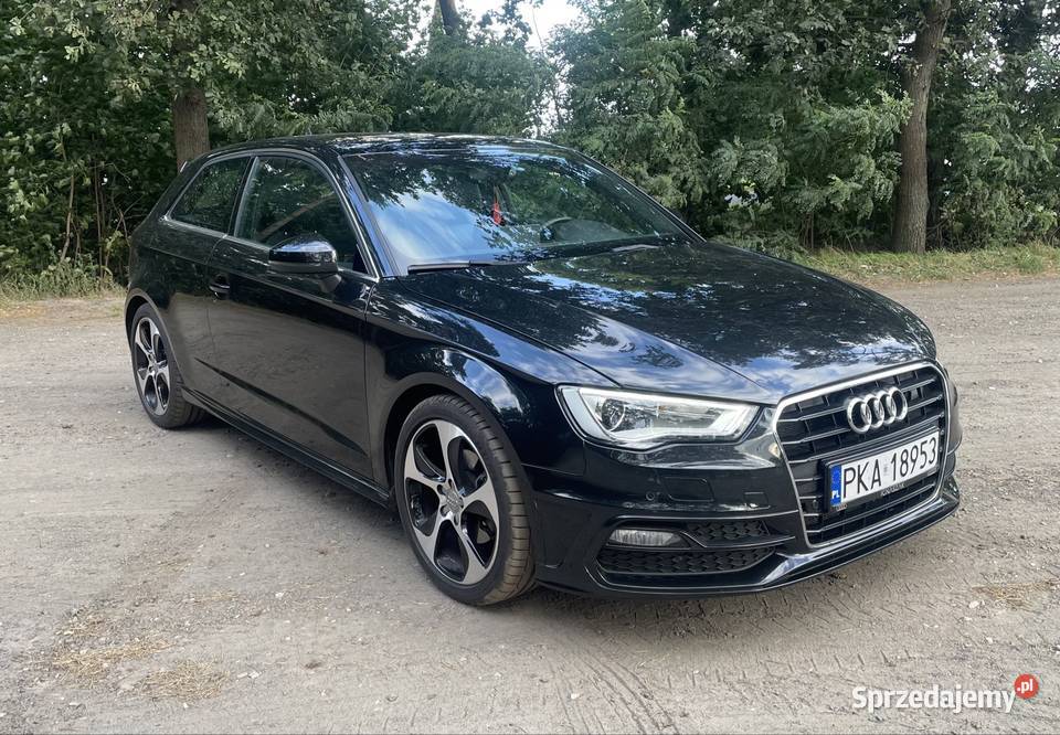 Audi a3 8v 20tdi automat sline łopatki zmiany biegów wielkopolskie Poznań
