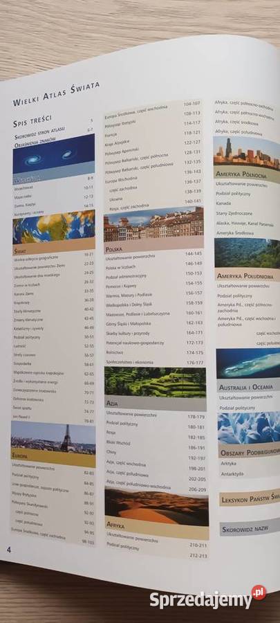 Wielki Atlas Świata Legnica sprzedam