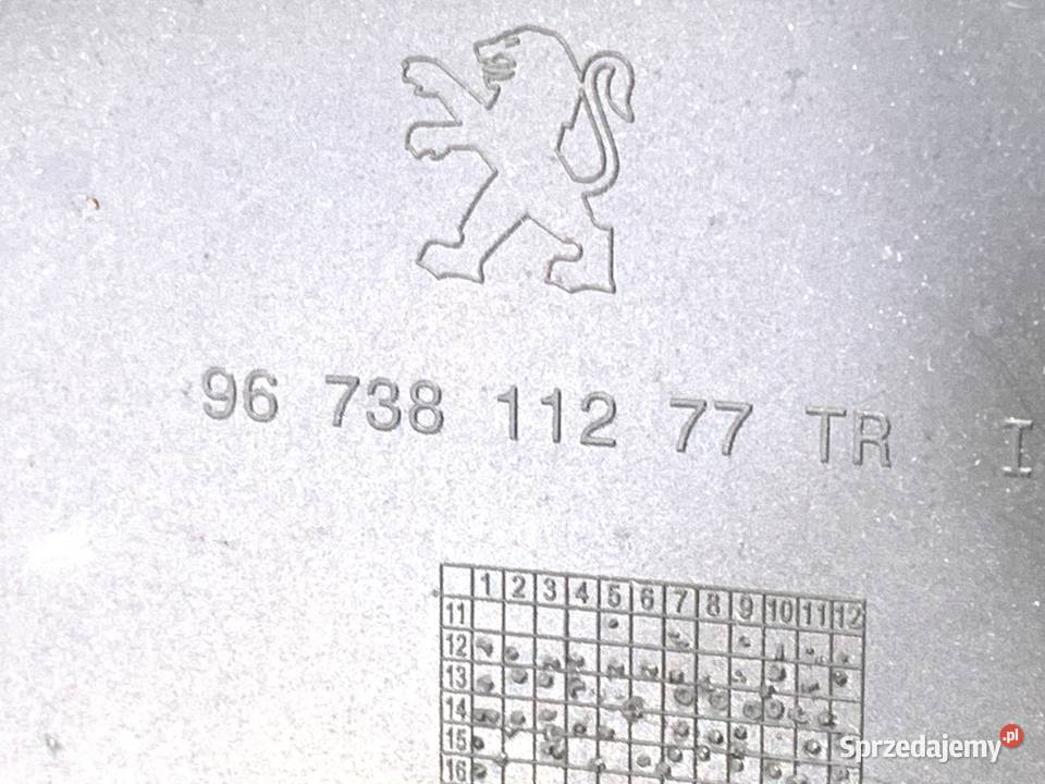 SCHOWEK PASAŻERA PEUGEOT 208 I Hatchback