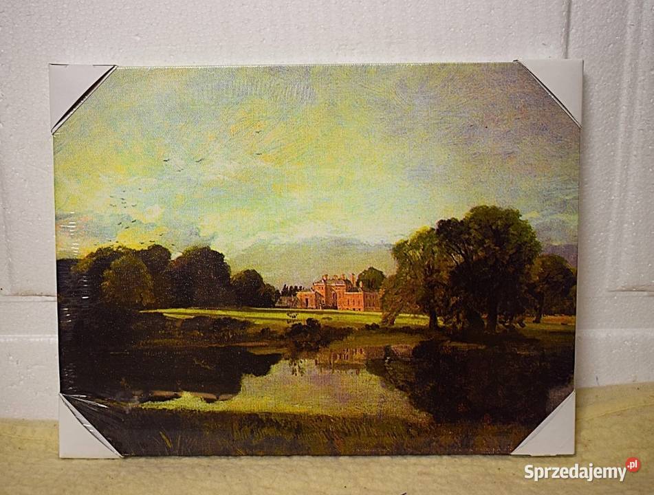 John Twachtmam Wiatraki Holandii 1881reprodukcja kujawsko-pomorskie Chełmno