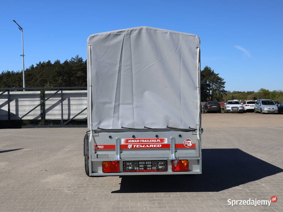 Przyczepka samochodowa TEMARED PRO 2612R 264x126 Czeberaki sprzedam