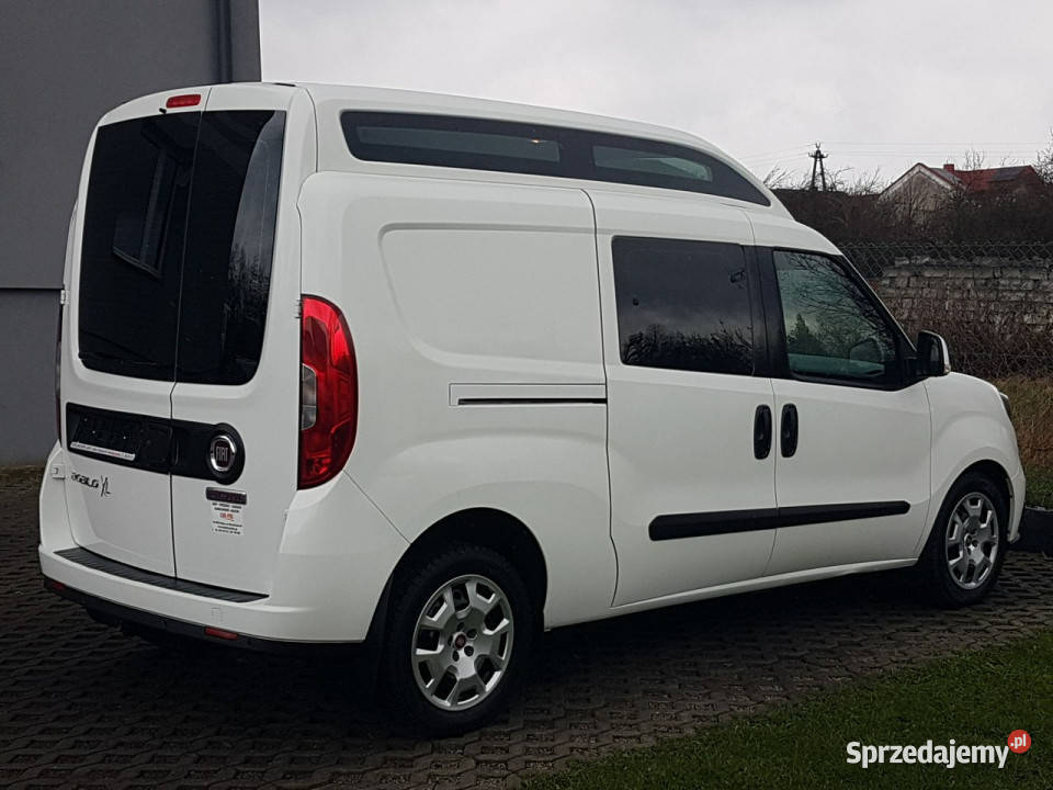 Fiat Doblo XL L2H2 5OSÓB DŁUGI WYSOKI KLIMA elektryczne lusterka śląskie sprzedam