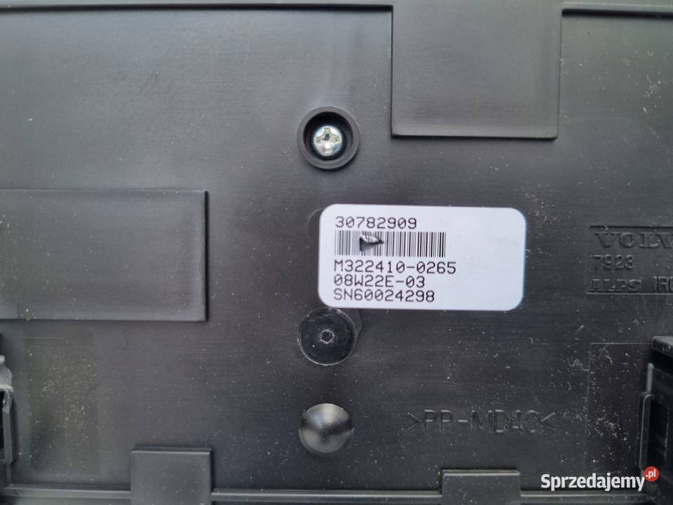 PANEL KLIMATYZACJI Volvo XC70 II S80 II V70 III Rudka