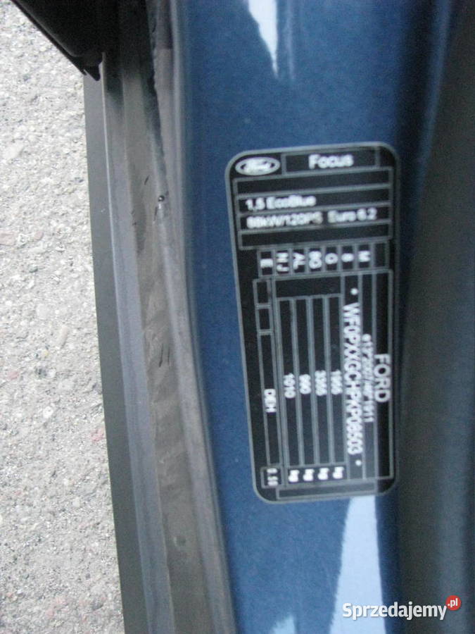 Focus 15 Tdci120 stan Opalenica