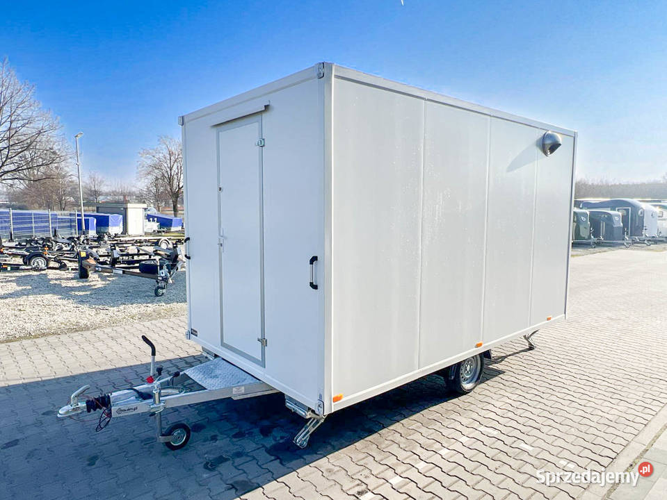 Przyczepa gastronomiczna gotowy biznes fast food Kotlin