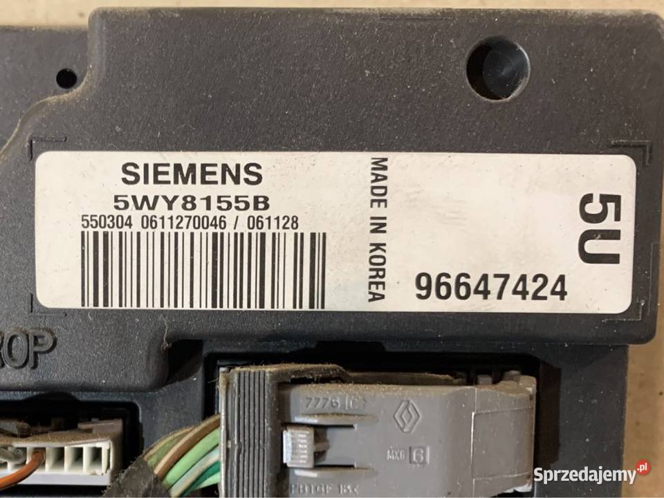 96647424 moduł sterownik komfortu Chevrolet Szczecin